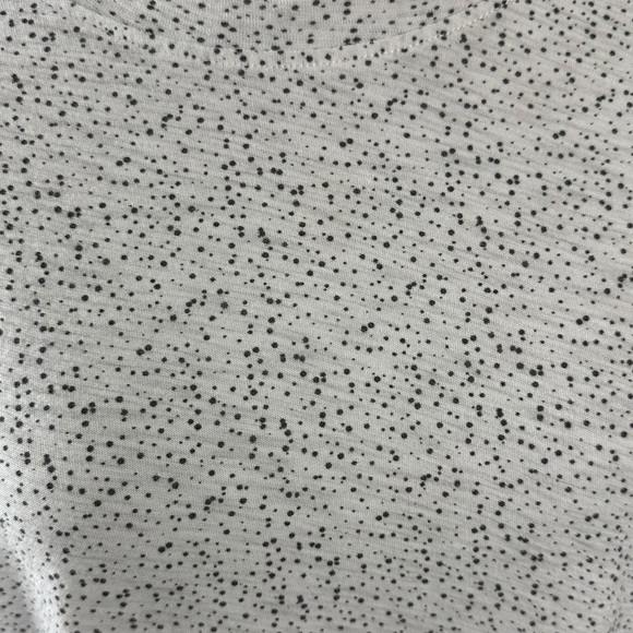 Nation LTD Rimma Exaggerated Sleeve Tee White Dotty Print XL XXL Puff Sleeve - Picture 7 of 17